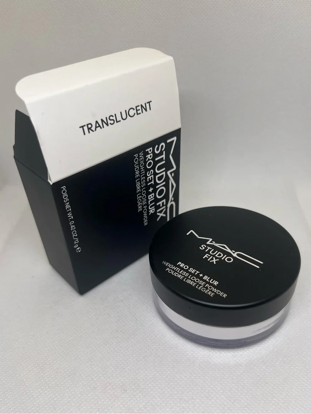 New MAC Studio Fix Pro Set+Blur Shade TRANSLUCENT Loose Powder New in box